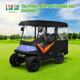 10L0L enclosure with four clear windows provides visibility in wet weather