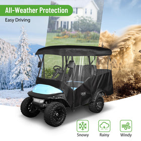 10L0L four-sided clear windows deliver unobstructed visibility from every angle.