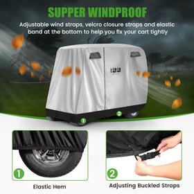 10L0L four-vent design keeps cart interior dry and breathable