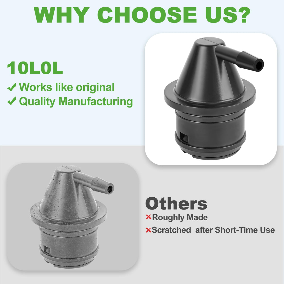 10L0L FP-210 replacement aligns with OEM numbers 1015143 and 103905201.