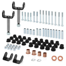 10L0L Front and rear suspension screws and bolts for easy installation.