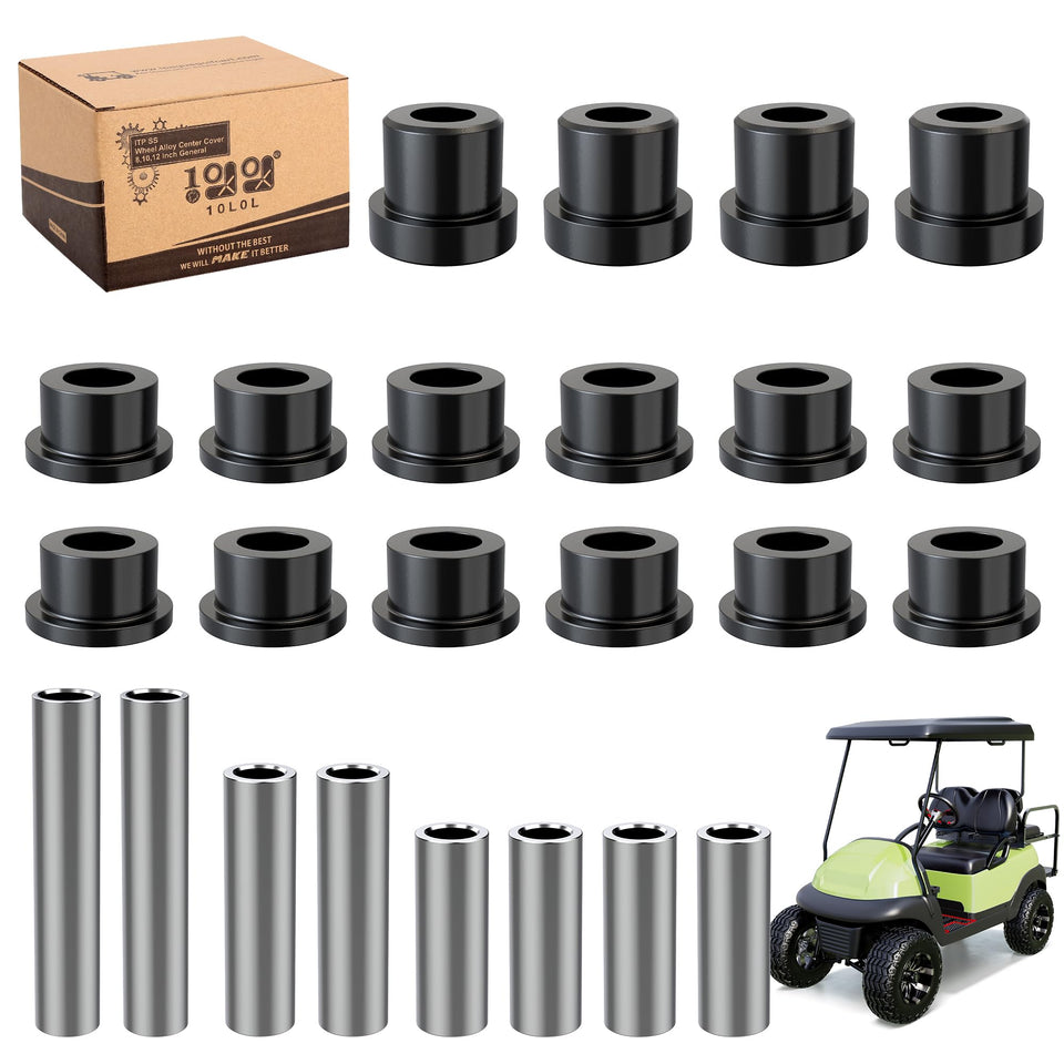 10L0L front arm bushing kit for Club Car DS improves steering feel