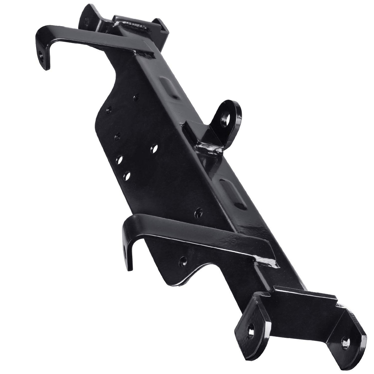 10L0L front axle weldment front leaf spring mount connection