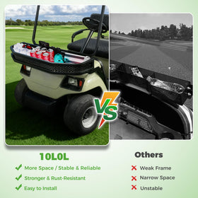 10L0L front cargo basket for Precedent simplifies loading and storage