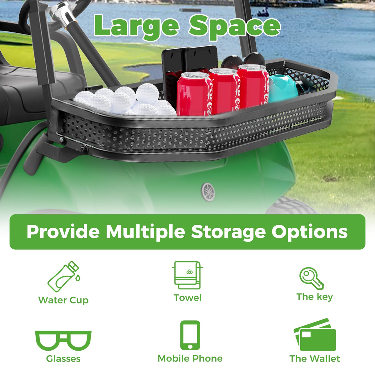 10L0L Yamaha G22/G29 front basket model highlights clear visibility and fit.