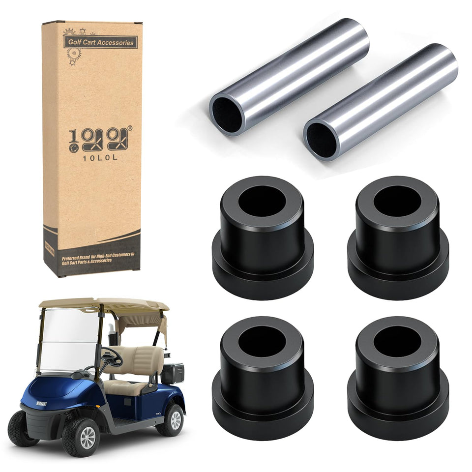 10L0L front control A-arm bushings kit for EZGO RXV improves ride quality