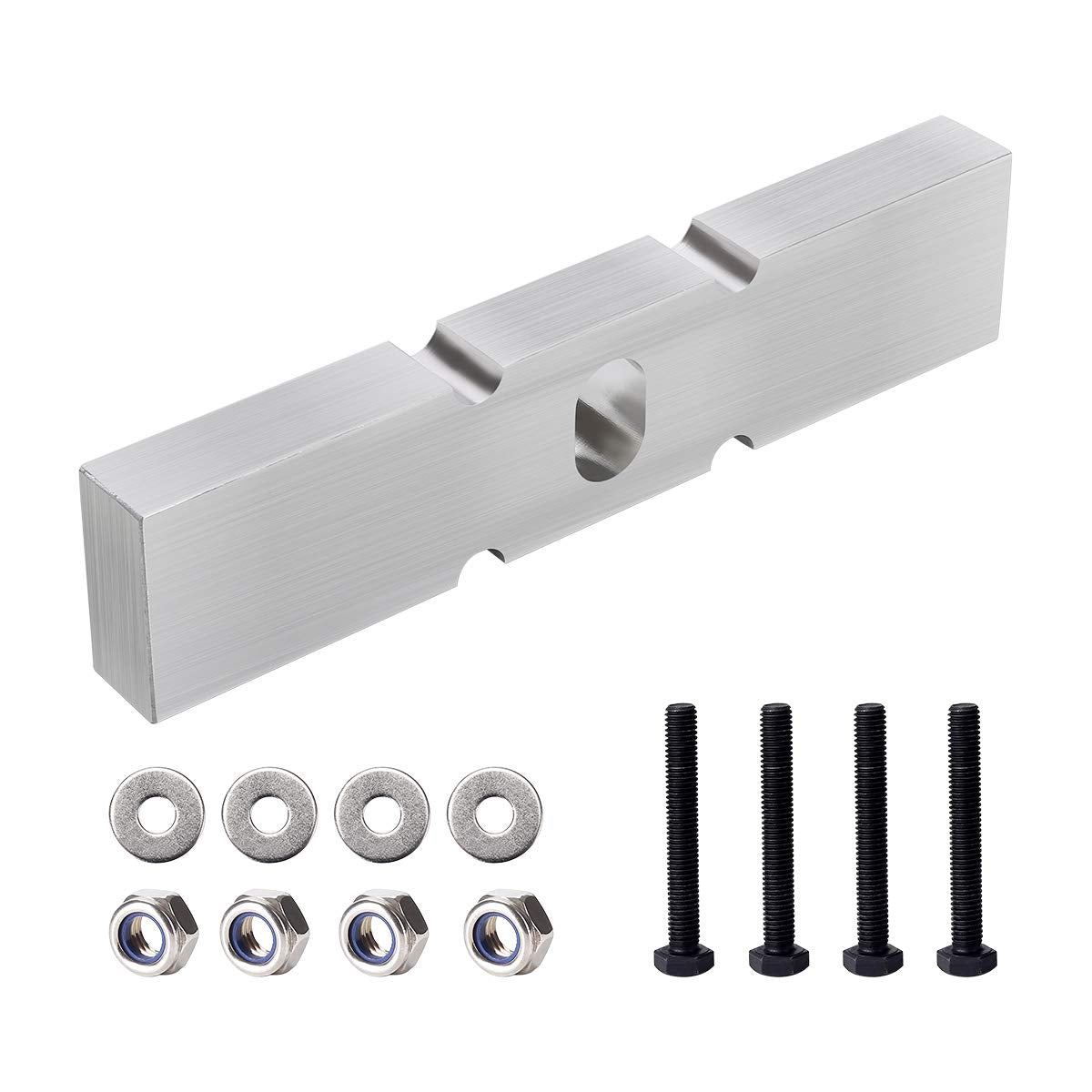 Single-piece billet aluminum construction of the 10L0L lift block.