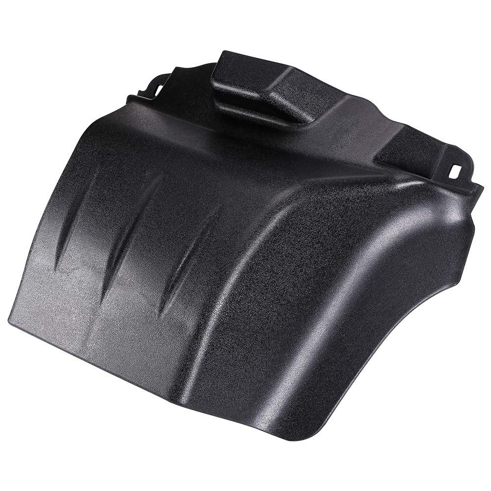 Front-end view of 10L0L bumper cover on EZGO RXV