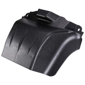 Front-end view of 10L0L bumper cover on EZGO RXV