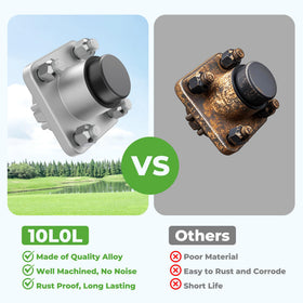 10L0L hub assembly for Tempo and DS ensures reliable wheel spin
