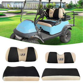 10L0L front and rear seat covers on Yamaha G29 for renewed comfort