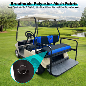 10L0L front seat backrest cover with anti-slip surface
