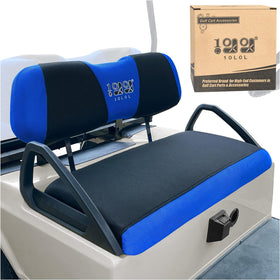 10L0L front seat cover for EZGO TXT RXV protects seats from spills and stains