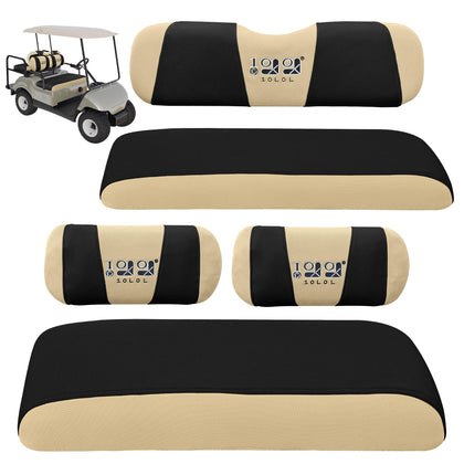 10L0L front-seat-cover for golf carts protects and refreshes upholstery