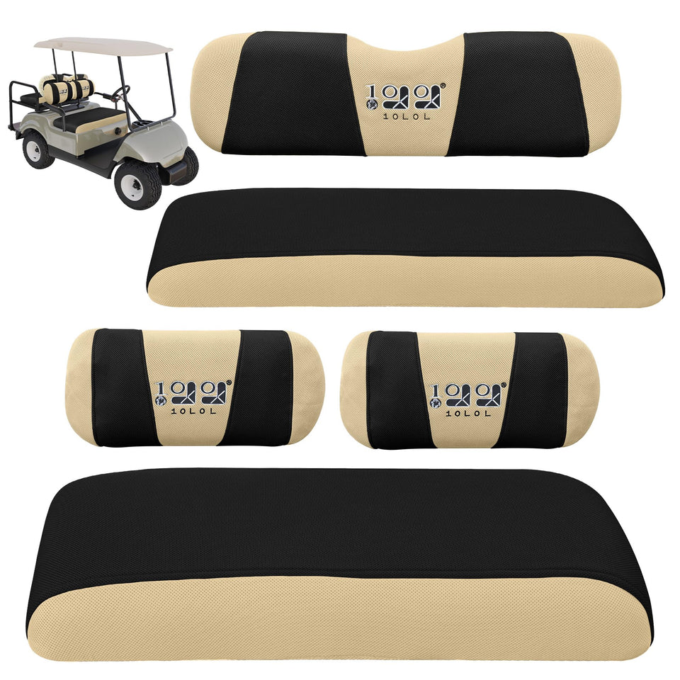 10L0L front-seat-cover for golf carts protects and refreshes upholstery