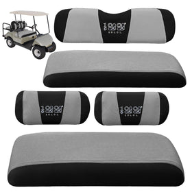 10L0L front seat cover protects Yamaha and Club Car seats from spills and sun.