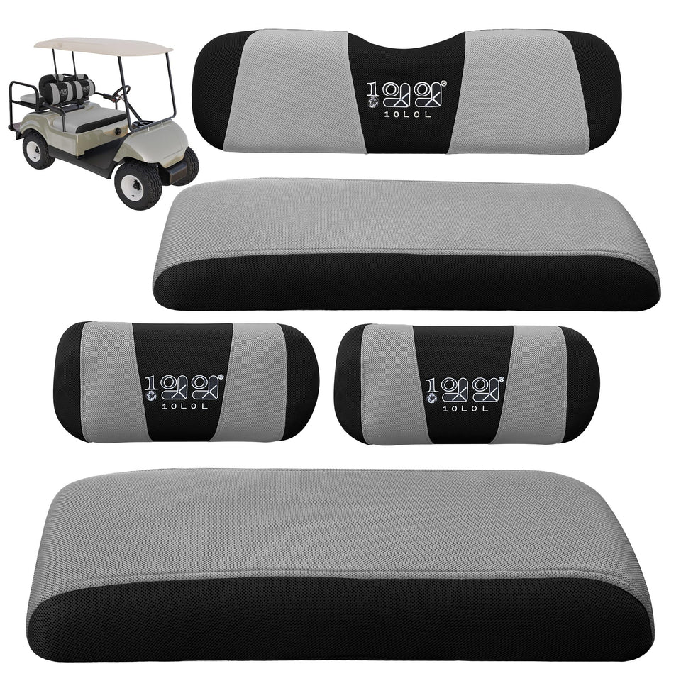 10L0L front seat cover protects Yamaha and Club Car seats from spills and sun.