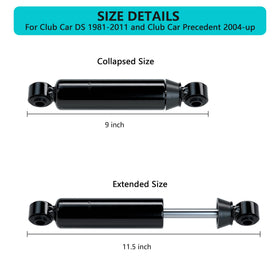 Close-up of 10L0L shock shows rugged construction.
