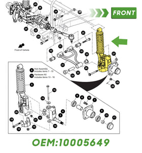 10L0L dampening system close-up demonstrating smooth ride potential
