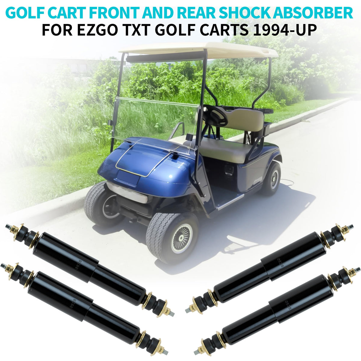 10L0L front shock for EZGO Marathon 1970-1994 enhances front-end control