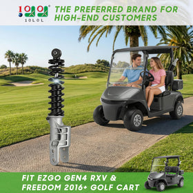 10L0L front shock strut side view suitable for EZGO RXV and Freedom models