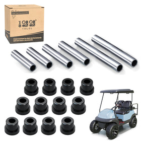 10L0L front spring bushing kit package improves ride quality on Club Car Precedent.
