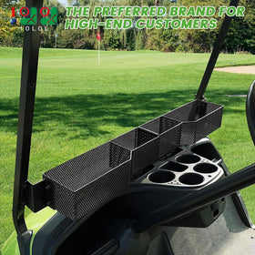 10L0L front basket for Yamaha Drive-2 offers instant-access storage.