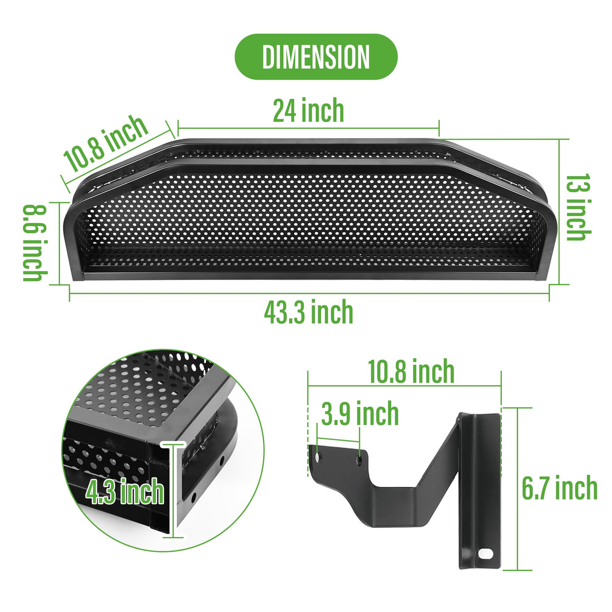 Front storage solution for EZGO RXV, ideal for on-the-go needs