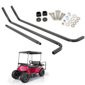 10L0L front strut brackets for EZGO TXT 2014-up provide stable ride and reliable roof support.