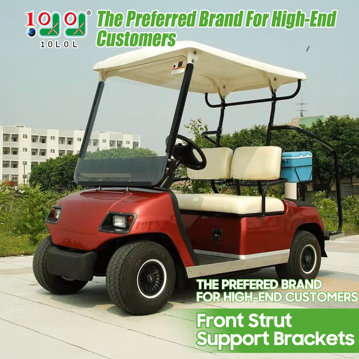 10L0L brackets with steel screw bushings ensure durable, rust-resistant mounting