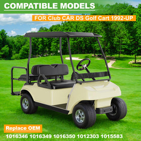 10L0L front suspension upgrade for Club Car DS reduces wear and chatter