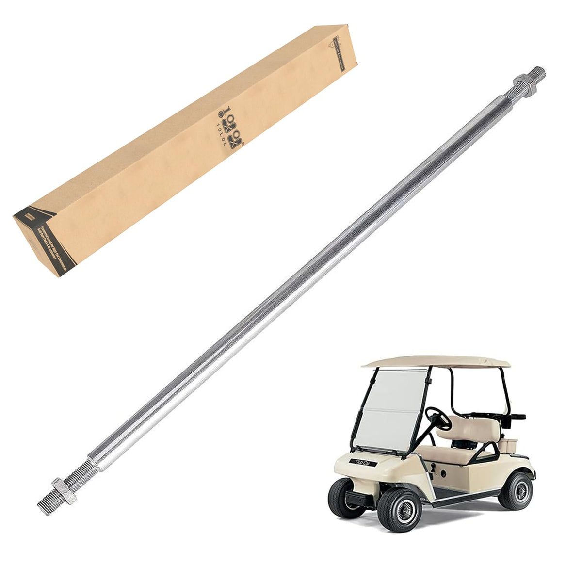 10L0L front tie rod for Club Car DS enhances steering precision and durability