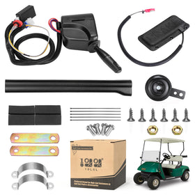 10L0L front turn signal kit for Yamaha carts improves visibility at intersections