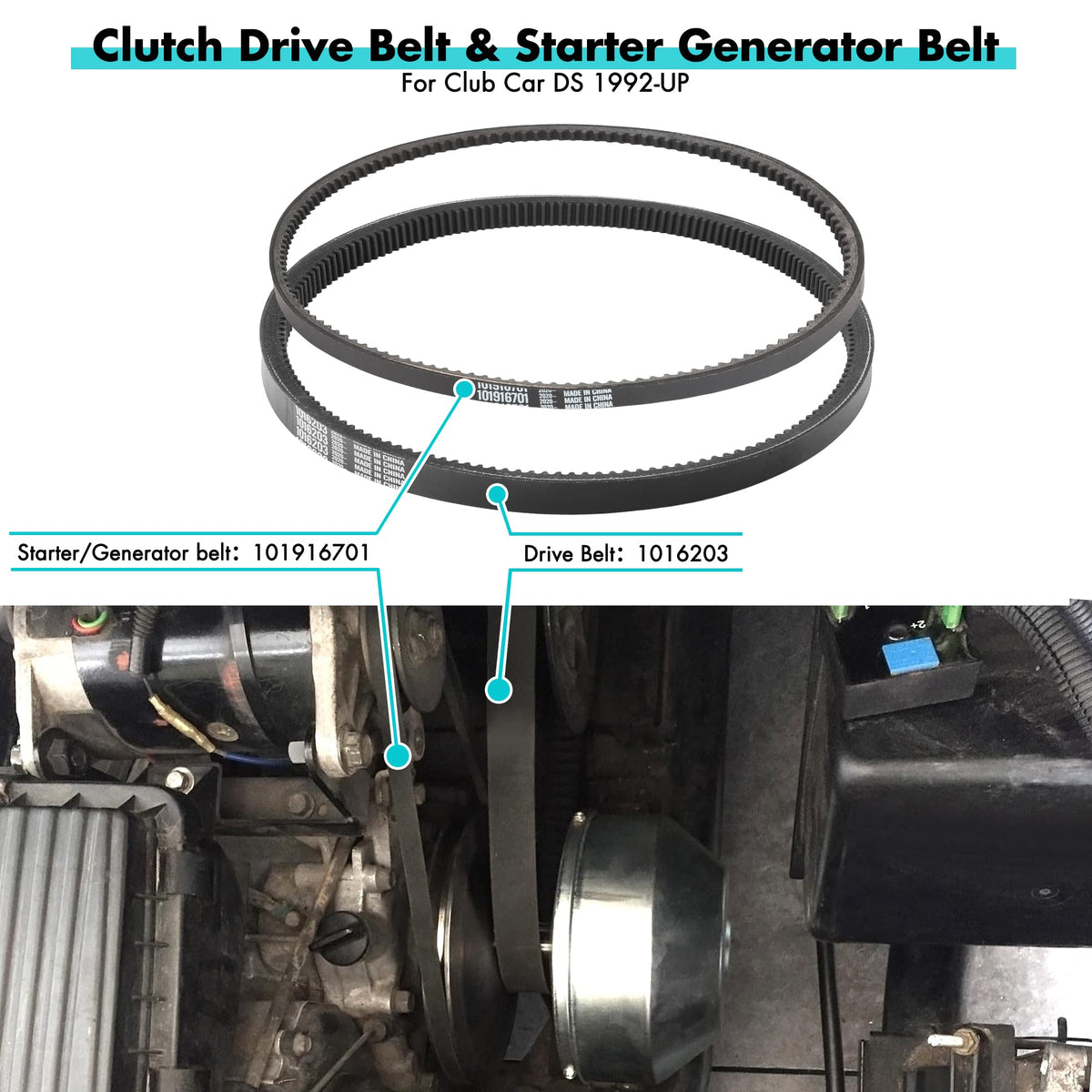 10L0L spark plug for Club Car DS promotes reliable ignition