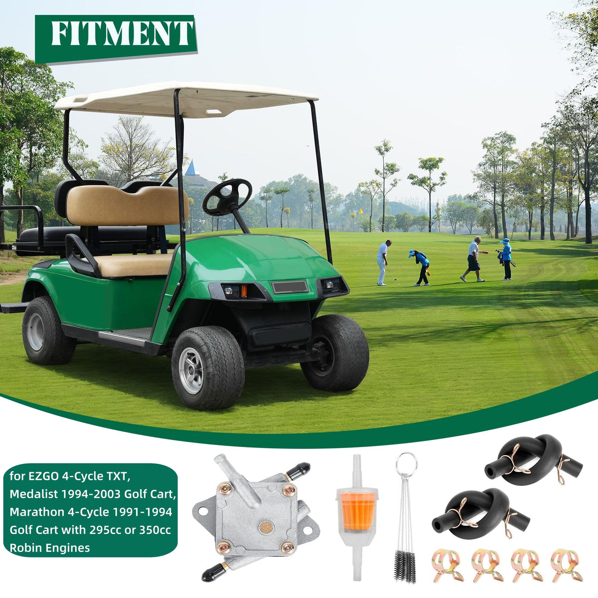 10L0L fuel filter included helps keep fuel clean for better engine performance.