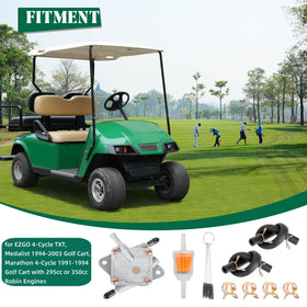 10L0L fuel filter included helps keep fuel clean for better engine performance.