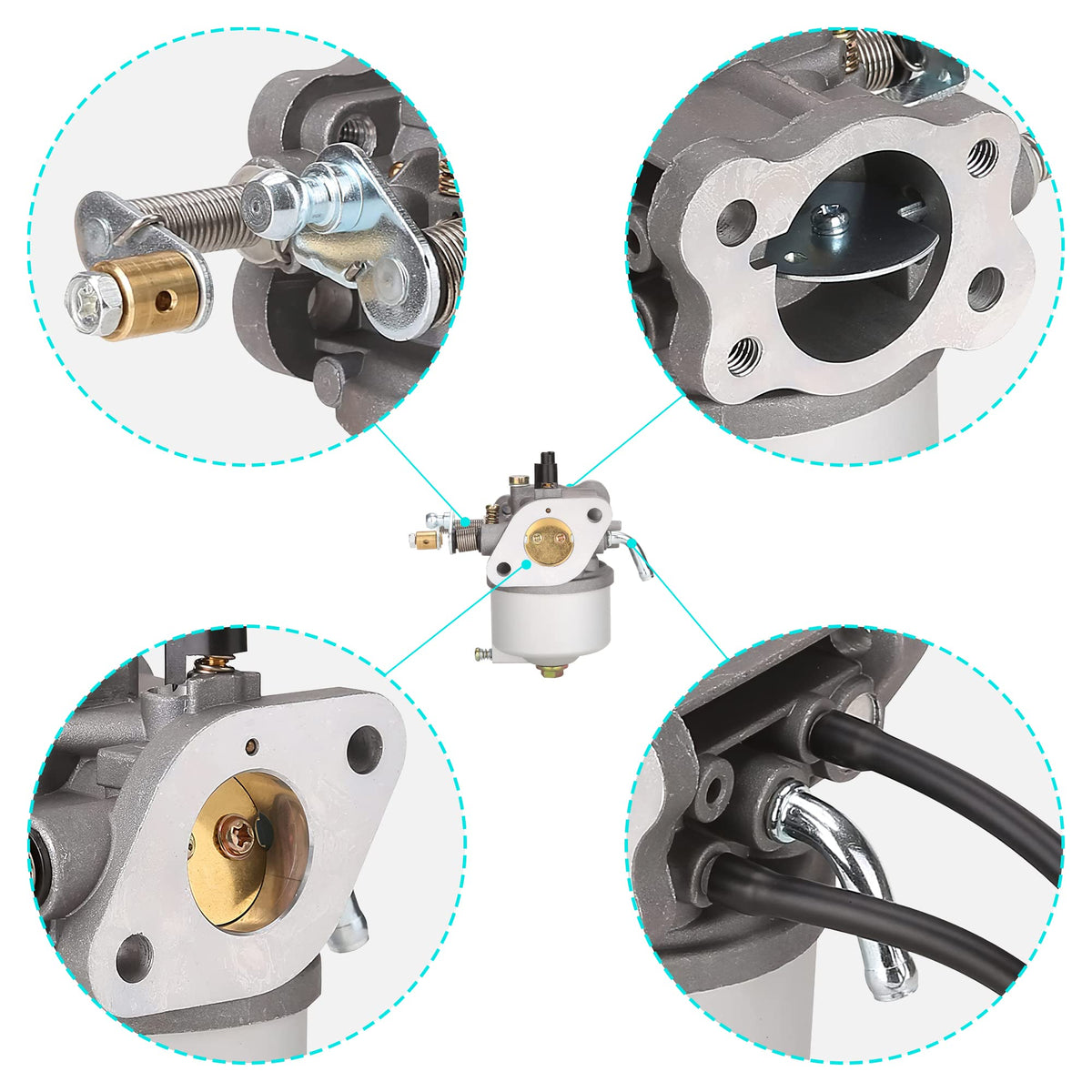 10L0L fuel lines and clamps secure connections during fitment