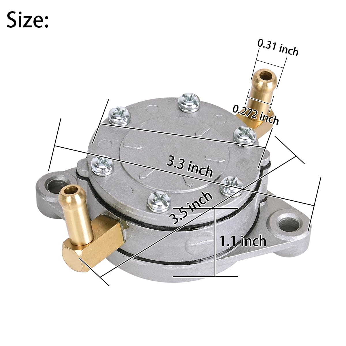 10L0L fuel pump EZGO Marathon 1982-1988 image shows model-fit and reliable sourcing.