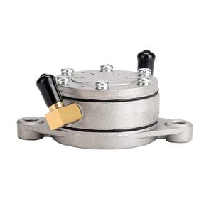10L0L fuel pump in box emphasizes OEM replacement compatibility for EZGO 2-cycle models.