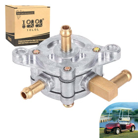 10L0L Yamaha G1/G3 fuel pump front view, OEM replacement for reliable delivery.