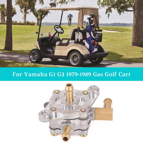 10L0L Yamaha G1/G3 fuel pump front view, reliable replacement option.