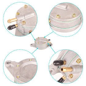 10L0L fuel pump for Yamaha G11, front view, restores engine response.
