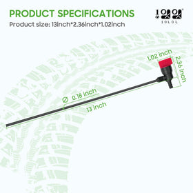 10L0L Durable material minimizes corrosion for long-lasting fuel pickup.