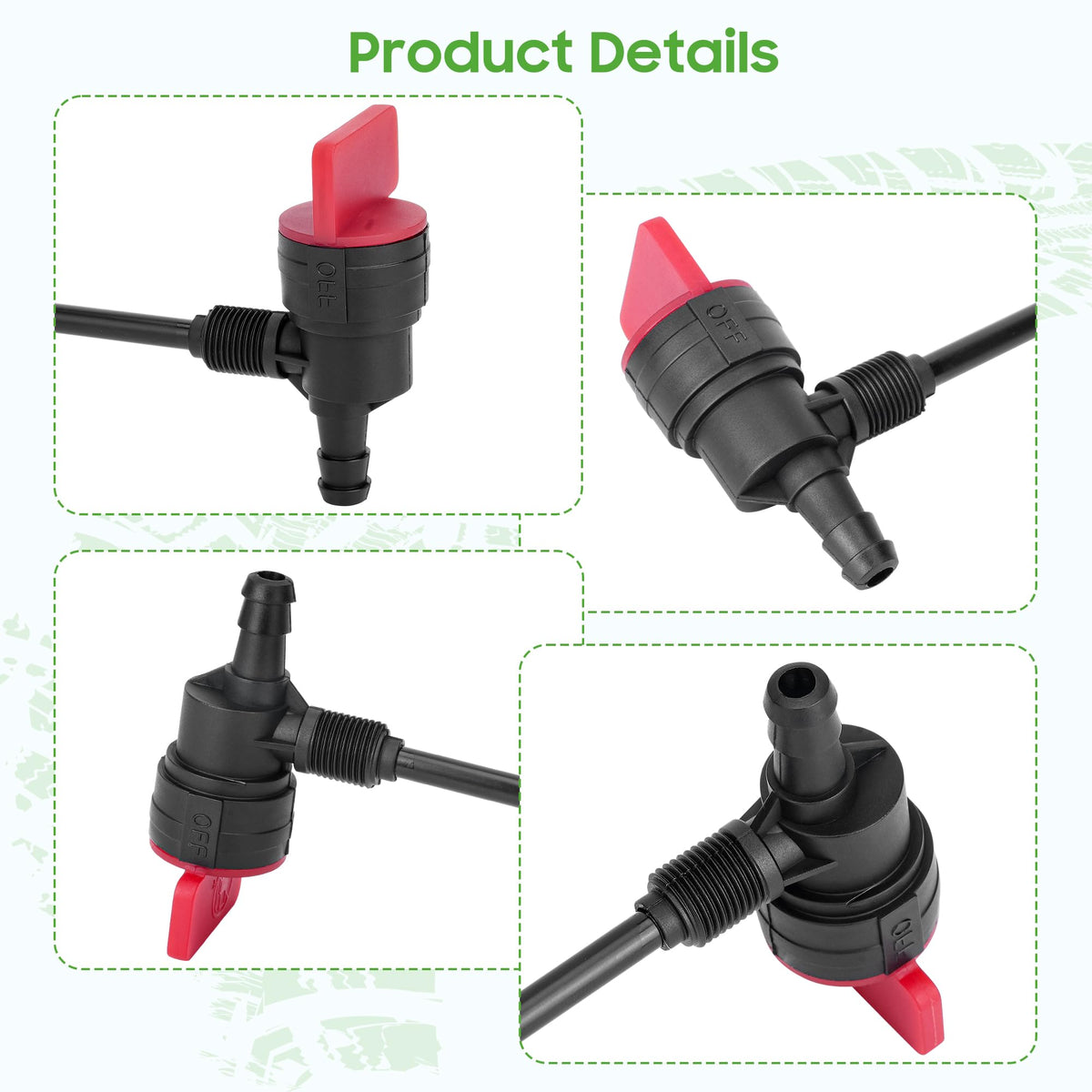 10L0L Packaging helps identify the correct fuel siphon pickup tube.
