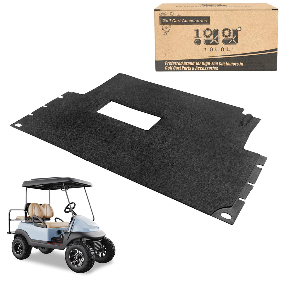 10L0L full-coverage liner floor mat for Club Car Precedent shields floors from dirt
