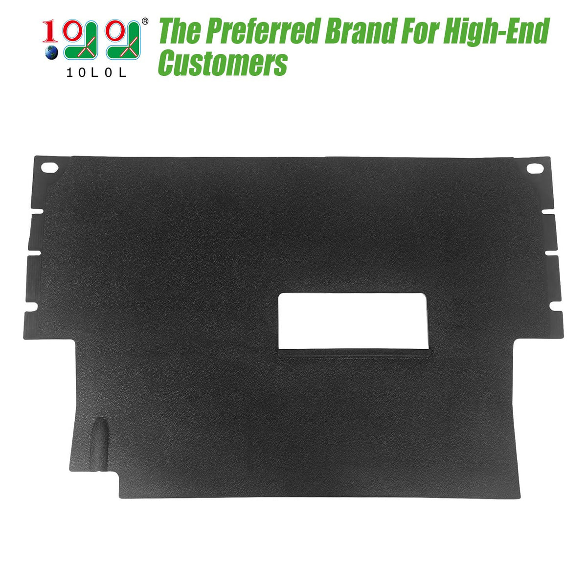 10L0L full-coverage liner floor mat for Club Car Tempo Onward keeps interiors tidy