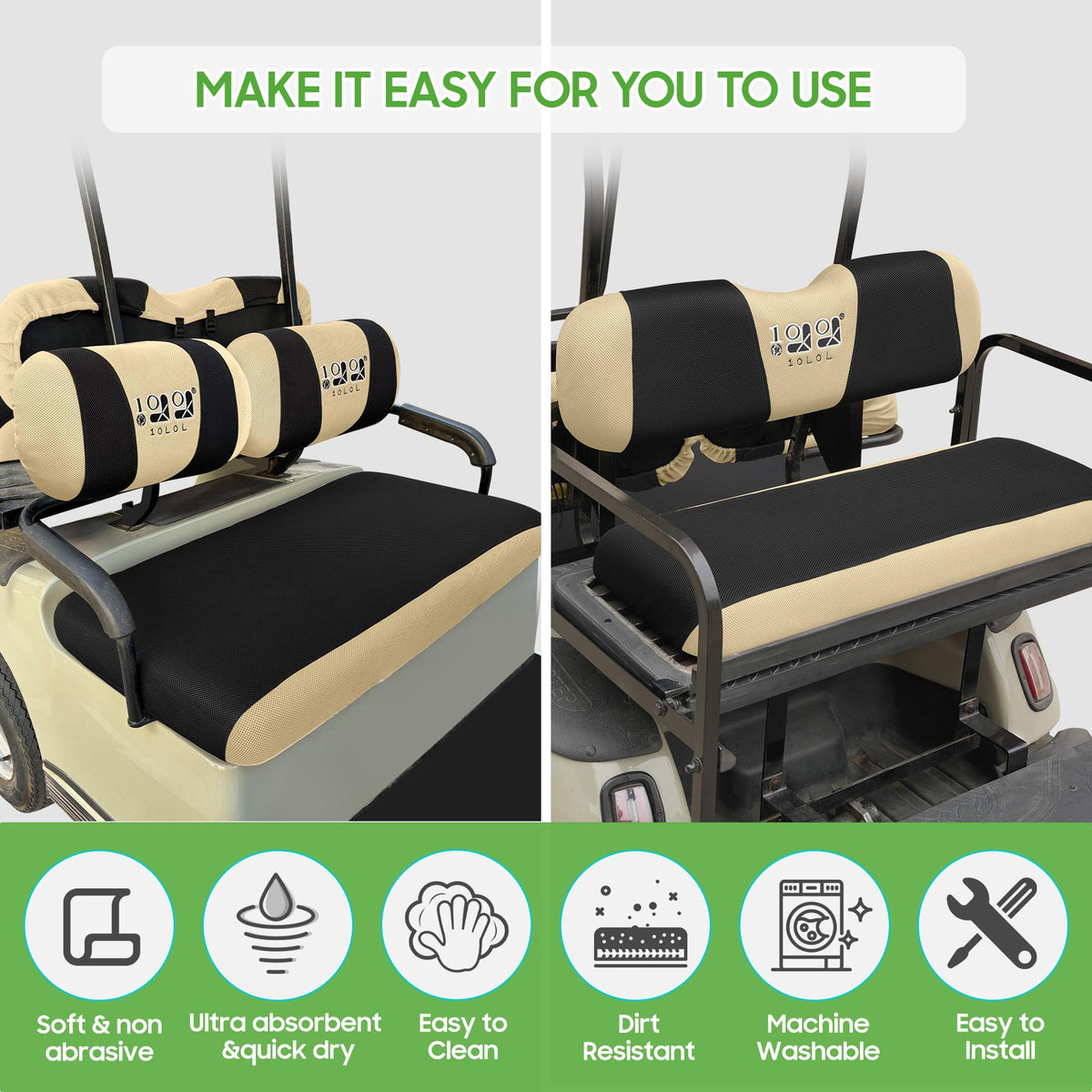 10L0L full-set for 4-passenger carts updates appearance and coverage