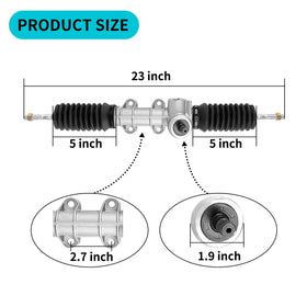 10L0L G29 steering gear box installation demo supports easy upgrades