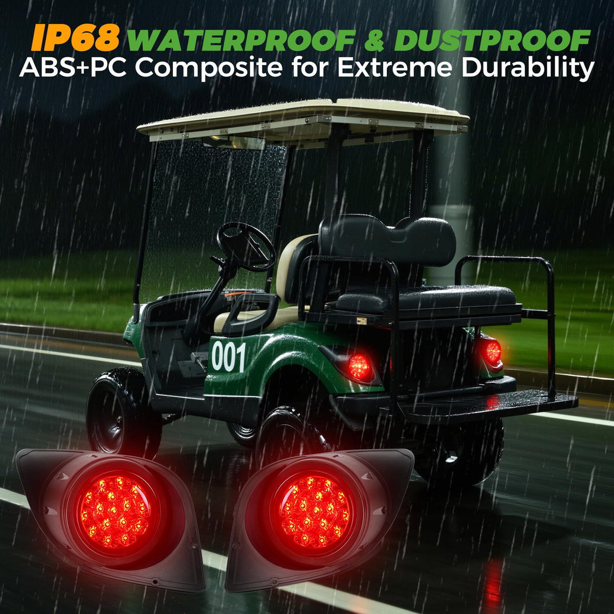 10L0L G29 tail light kit packaging showing complete rear lighting solution.