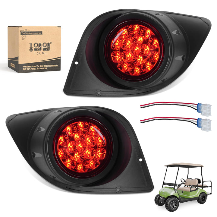 10L0L G29 left tail light assembly for Yamaha Drive, 12V compatibility.